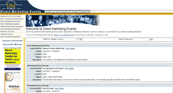 Desktop Screenshot of directmarketingevents.com